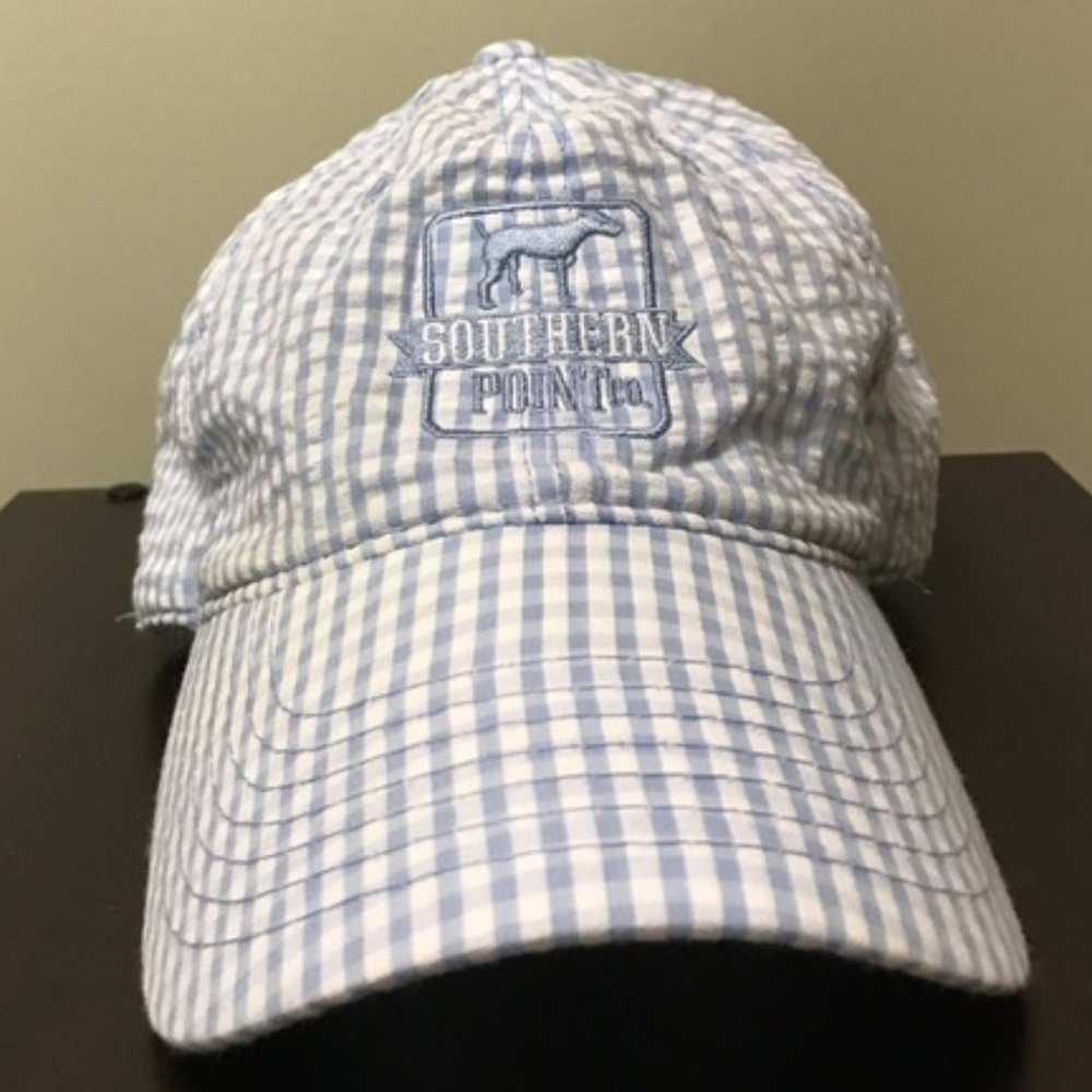 Southern Point seersucker hat